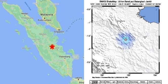 Gempa Tak Lazim Guncang Sumatera