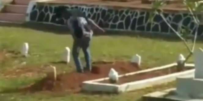 Remaja yang Injak-Injak Makam Pahlawan Diciduk!
