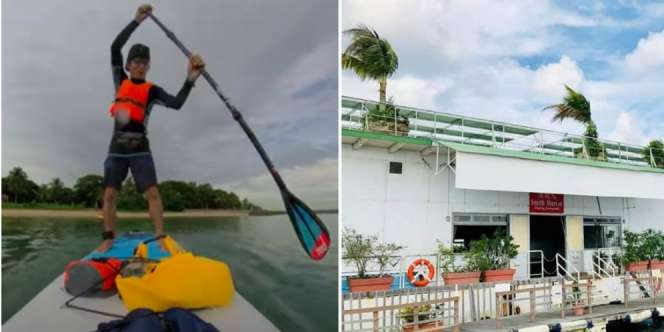 Youtuber Rela Dayung 40 Menit Demi Makan di Restoran Tengah Laut