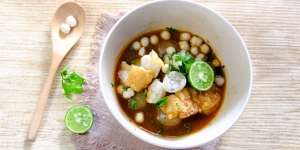 Kisah Pantang Menyerah Penjual Bakso Aci di Masa Pandemi