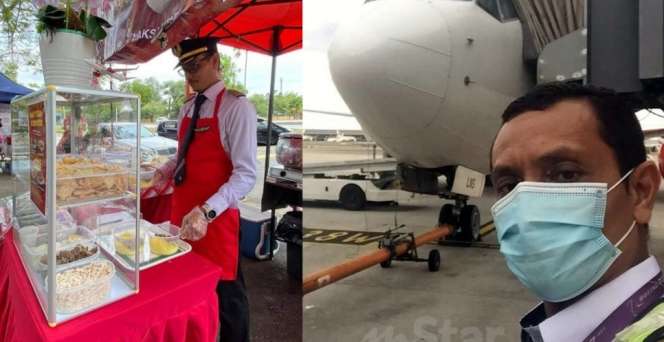 Kisah Haru Pilot Senior Korban PHK, Buka Warung Sambil Tetap Berseragam Dinas
