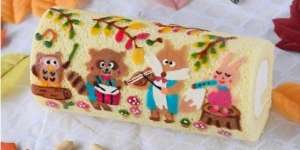 Cantiknya Bolu Gulung Lukis, Bikin Sayang untuk Dimakan