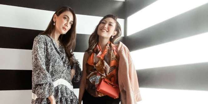 Ayu Dewi dan Luna Maya Sensor Foto Gisel, Netizen Langsung Heboh