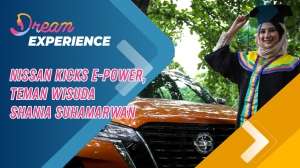 Sensasi Geber Mobil Listrik Nissan Kicks, Teman Wisuda Shania