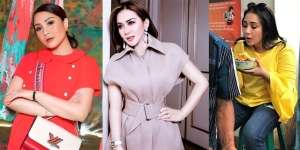 10 Seleb Cantik Tak Segan Makan di Pinggir Jalan, Gaya Syahrini Curi Perhatian