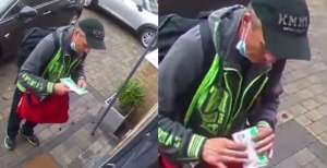 Viral Video Kurir Ludahi Paket Sebelum Diantar ke Rumah Warga