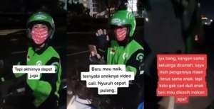 Cerita Haru Kang Ojol, Video Call Anak Saat Dapet Order