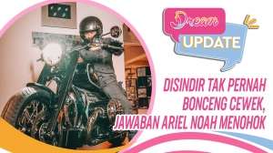 Disindir Tak Pernah Bonceng Cewek, Jawaban Ariel NOAH Menohok