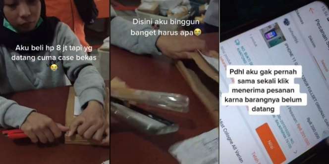 Tertipu Toko Online: Beli HP Rp8 Juta, yang Datang Casing Bekas