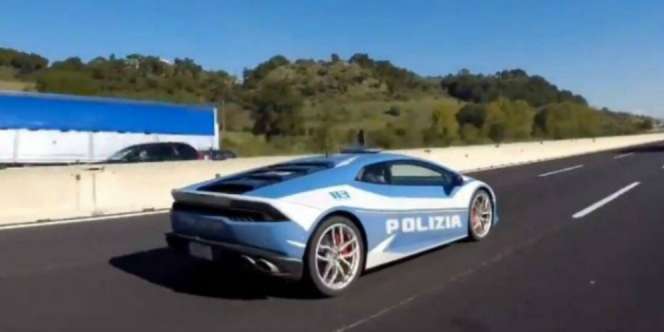 Antar Ginjal untuk Pasien, Polisi Ngebut dengan Lamborghini