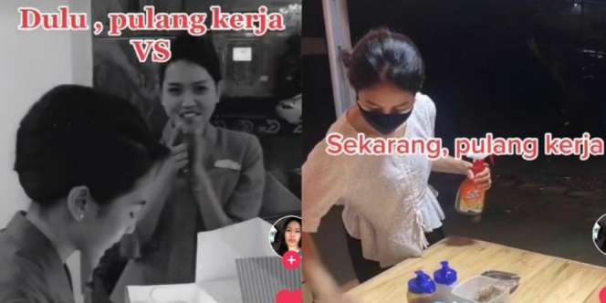 Viral Video Pramugari Cantik Banting Setir Jualan Tahu Crispy