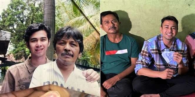 5 Foto Perbandingan Wajah Ayah Dimas Dengan Papa Raffi Ahmad, Mirip Nggak Sih?