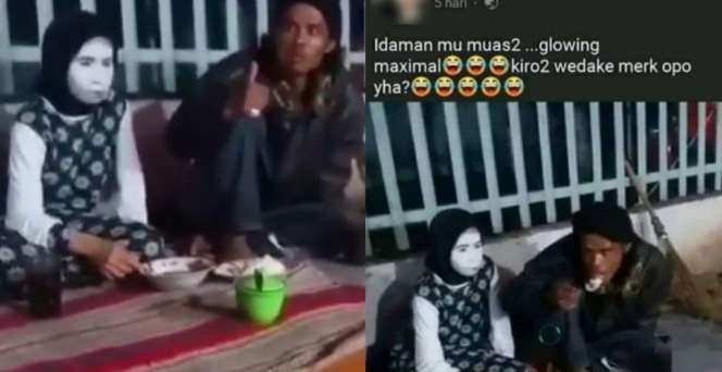 Dandanan Wanita Ini Jadi Guyonan, Cerita di Baliknya Bikin Sedih