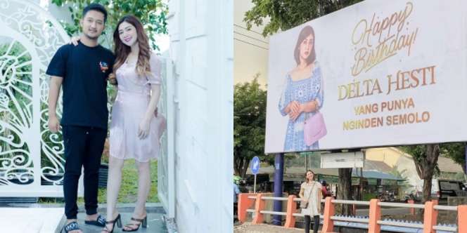 Viral Crazy Rich Surabaya Kasih Kado Ultah Istri Pakai Baliho