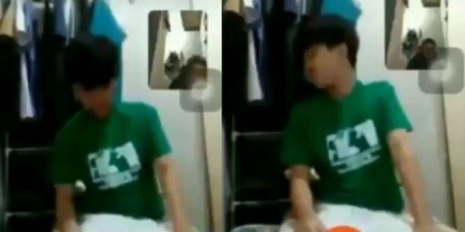 Viral Video Pasangan ABG Sholat Jamaah Online, Bikin Para Jomblo Iri