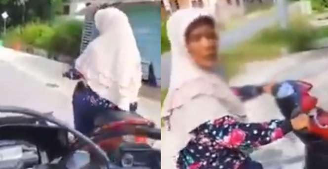 Efek Sein Kanan Belok Kiri Emak-Emak, Yang Nasihati Malah Balik Diceramahi