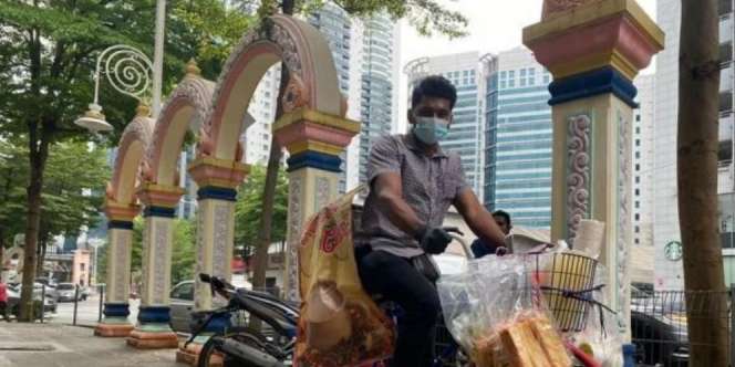 Tak Menyerah Karena Pandemik, Sarjana Teknik Pilih Jualan Teh Keliling
