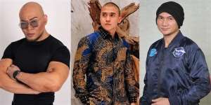 10 Seleb Cowok Berkepala Botak, Indra Bruggman Bikin Pangling Makin Kurus
