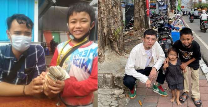 Bocah Jadi Tukang Parkir Demi Cicil Motor Almarhum Ayah Ditolong dr Tirta