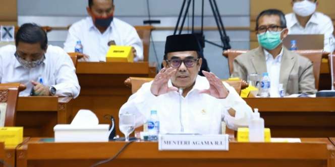 Menag Dikabarkan Kena Covid-19 Lagi, Cek Faktanya!
