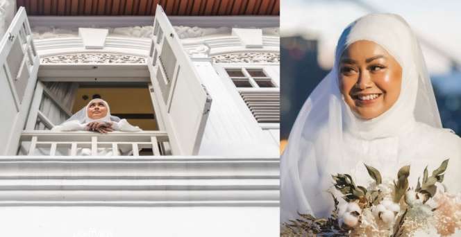 Pengantin Wanita Lakukan Pemotretan Sendirian, Kisah di Baliknya Bikin Nyesek