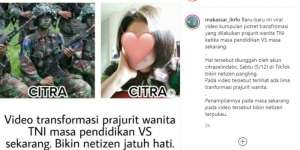 Transformasi Prajurit Wanita TNI Saat Pendidikan VS Sekarang, Mengejutkan!