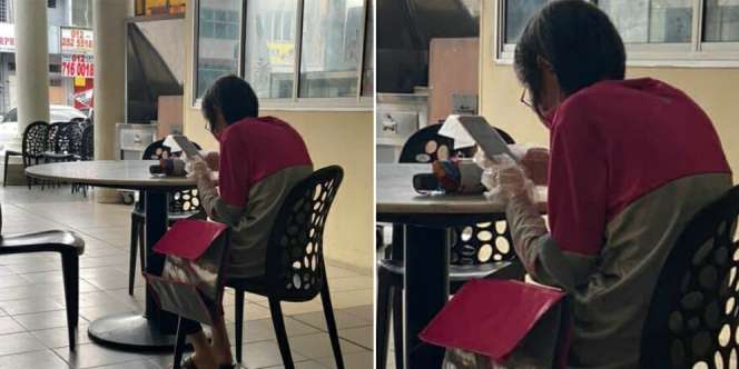 Viral Foto Lansia Pengantar Makanan, Bikin Haru dan Kagum