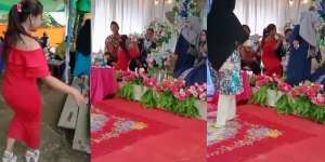 Gak Ada Akhlak! Biduan Seksi Pangku Pengantin Pria, Langsung Diusir