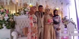 Viral Cewek Datangi Nikahan Mantan, Pengantin Wanita Nangis dan Balikkan Badan