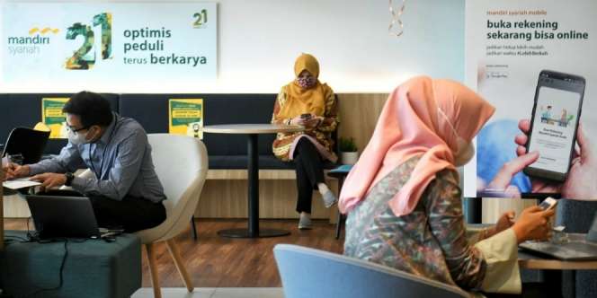 Penyaluran Dana PEN Mandiri Syariah Lampaui Target
