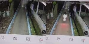 Viral CCTV Rekam Tukang Sayur Bonceng Kuntilanak Lewat Jembatan Kp. Utan Depok