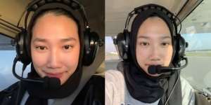 Awalnya Minder, Gadis Berhijab Ini Calon Pilot di Amerika Serikat