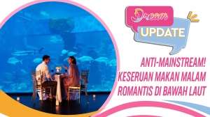 Anti-Mainstream! Keseruan Makan Malam Romantis di Bawah Laut