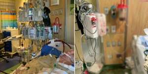 Merinding! Ruang Perawatan Tersembur Darah dari Dada Remaja Pasien Covid-19