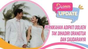 Pernikahan Adipati Dolken Tak Dihadiri Orangtua dan Saudaranya