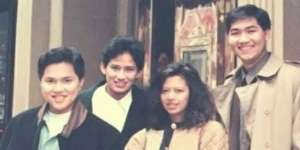 Akhirnya Ini Hasil Reka Ulang Foto 31 Tahun Menteri Erick-Sandiaga-Lutfi