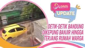 Detik-Detik Bandung Dikepung Banjir Hingga Terjang Rumah Warga