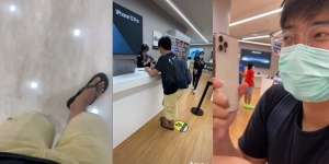 Beli iPhone 12 Pro Cuma Pakai Sandal Jepit dan Kaos Oblong, Pria Tak Dilayani