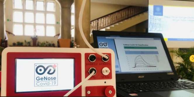 Alat Tes Covid-19 GeNose Berbasis Embusan Napas Buatan UGM Kantongi Izin Edar