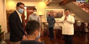 Bukan Urusan Politik, Ini Alasan Sandiaga Temui Prabowo