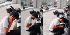 Viral! Cowok Tetap Sholat Saat Berteduh di Bawah Jalan Layang, Jadi Idola Cewek