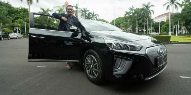 Bangun Pabrik di Cikarang, 3 Mobil Listrik Hyundai Dipakai Pemda Jabar