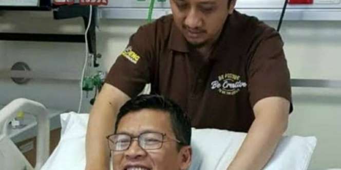 Doa Ustaz Yusuf Mansur untuk Aa Gym, Fotonya Bikin Haru