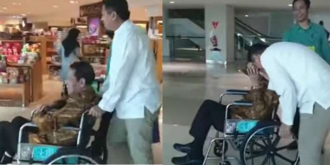 Sosok Pria di Kursi Roda yang Didorong Jenderal Polisi, Kariernya Bikin Kaget