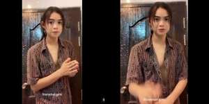 Imajinasi Auto-Buyar, Kancing yang Terbuka Bongkar Sosok Cantik yang Viral Ini