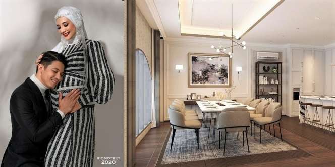 7 Potret Rumah Tiga Lantai Zaskia Sungkar, Super Megah Bak Istana