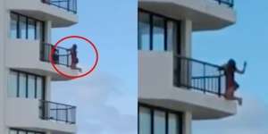 Wanita Gelantungan di Balkon Lantai 11 Hotel demi Foto Selfie Tuai Hujatan