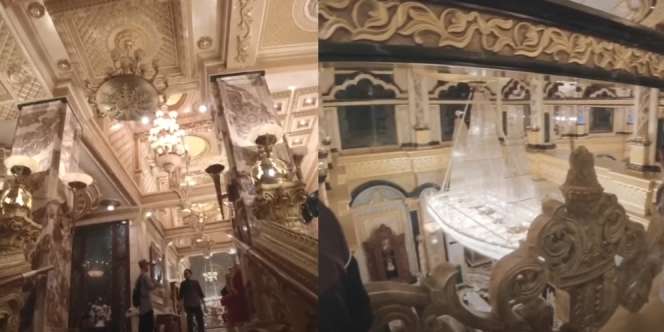 Punya 99 Kamar Lapis Emas, Begini Potret Bagian Dalam Rumah Crazy Rich Palu
