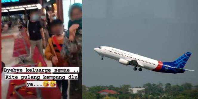 IG Story Terakhir Diduga Penumpang Sriwijaya Air Sj182: `Byebye Keluarge Semue'