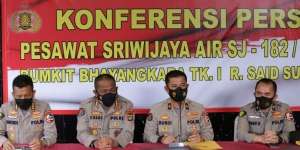FOTO: 7 Kantong Jenazah Korban Sriwijaya Air di RS Polri